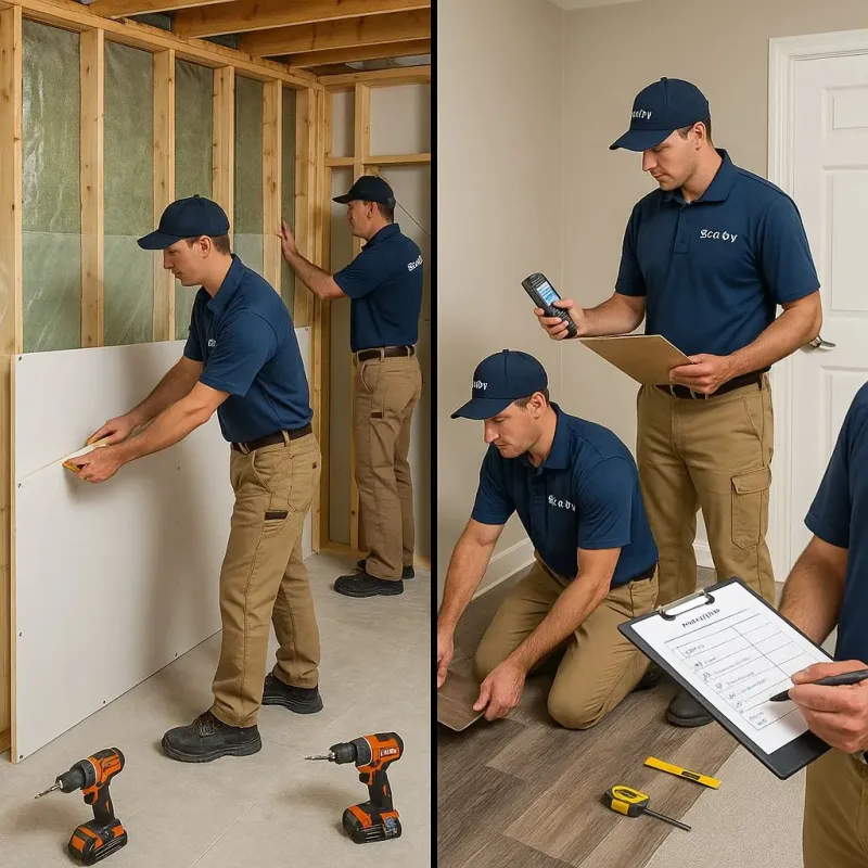 Repairs and Reconstruction process in Byers, CO